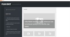 Desktop Screenshot of filmidiot.com
